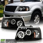 Blk 2003-2006 Ford Expedition Led Halo Projector Headlights Headlamps Left+right New. Price: $165.99.