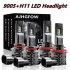 Ajhgfow 9005 H11/H8 Led Headlight Bulbs Conversion Kit High Low Beam 6500K White New. Price: $49.99.