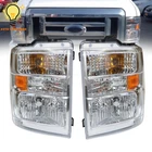 2008-2014 Ford E250 E350 E450 F650 Halogen Headlights Left&right Headlamps New. Price: $89.24.