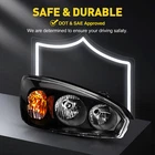 Headlights Assembly Black Housing Amber Corner For Malibu 2004-2008 Kac Oe Style New. Price: $81.49.