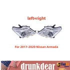 For 2017-2020 Nissan Armada Pair Halogen Led Driver & Passenger Side Headlights New. Price: $389.00.