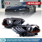 2018-2023 Ford Mustang Dual Beam Headlights Led Drl Projector Left+right New. Price: $329.99.