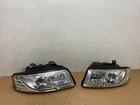 2000 To 2004 Audi A4 Left + Right Set Led Chrome Headlights P1022 Dg Used. Price: $272.99.