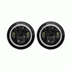Heise JP-702B Black Housing 7" Led Head Lights W/ Full Halo For Jeep & More !! New. Price: $249.95.