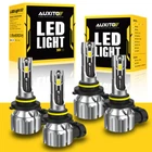 Auxito 9005 + 9006 Combo 4 Led Headlight Kit Bulbs High Low Beam White 80000LM New. Price: $34.19.