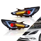 Vland Full Led Demon Head Lights W/ Drl For Hyundai Sonata 2011-2014 Front Lamps New. Price: $299.99.