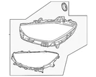 Genuine Mercedes-benz Headlight Assembly 206-906-30-05 New. Price: $1958.80.