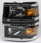 Oem Halogen Headlamp For Chevy Silverado 4500, 5500, 6500 Hd Chrome 4078317C91 Used. Price: $250.00.
