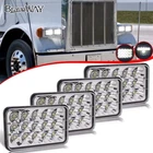 Braveway 4X6" Led Headlights Hi/lo H4656/4651 For Kenworth Peterbilt 357 379 378 New. Price: $41.52.