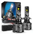 Novsight Pair H7 Led Headlight Bulbs Kit 6500K 240W 50000LM White Super Bright New. Price: $149.99.