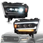 Vland Amber Led Headlights For Dodge Ram 1500 2019-2023 2024 W/sequential L+r New. Price: $521.99.