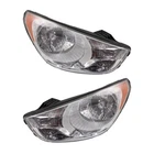 For Hyundai Tucson 2010 11 12 2013 Headlights Driver And Passenger Side Pair New. Price: $306.41.