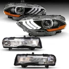 Assembly Headlights + Sequential Led Fog 2018-2023 Ford Mustang New. Price: $613.98.