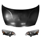 For Kia Rio 12-17 3-PIECE Kit (driver And Passenger Side Headlights, Hood Panel) New. Price: $1221.35.