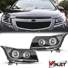 For 2011-2015 Chevrolet Cruze Led Strip Drl Bar Black Clear Projector Headlights New. Price: $218.49.