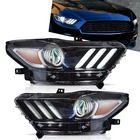 2*VLAND Led Projector Headlights Assembly Fit 2015-2017 Ford Mustang Front Lamps New. Price: $233.99.