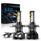 2X Aqj V6PLUS 9003 H4 Led Headlight Bulbs Kit High-low Beam 50W 6000K White New. Price: $19.59.