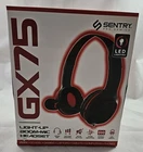 Sentry Pro Gaming Head Phones GX75 Led Light Up Set And Mic New Box. Price: $6.99.