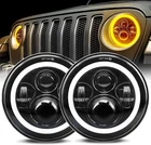 Colight For Jeep Wrangler Jk Tj Cj Lj 7" Inch Led Headlight Halo Eye Hi/lo New. Price: $42.99.