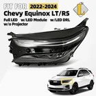 Non-projector Headlight For 2022-2024 Chevy Equinox Lt Rs W/led Drl Left New. Price: $115.00.