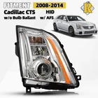 Hid/xenon Headlight For 2008-2014 Cadillac Cts W/afs W/o Bulb Chrome Right Side New. Price: $299.99.