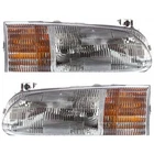1995-1997 Ford Windstar Pair Headlights Driver Passenger Side Bulbs Incl. New. Price: $93.51.