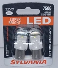 New Sylvania Zevo Super Bright 7506 Led Lamp Pair Of 2 Bulbs 1156/1141 6000K. Price: $13.95.