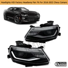 Fits For 2016-2022 Chevy Camaro Led Tube Projector Headlights Left + Right Pair New. Price: $273.00.