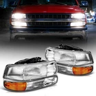 Torchbeam Headlights Assembly Compatible With 1999-2002 Chevy Silverado 1500/... New. Price: $113.00.