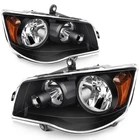Headlights Assembly For Dodge Grand Caravan 2011-2019 2020 Black Clear Lh + Rh New. Price: $101.19.