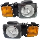 For 2006-2010 Hummer H3 Pair Headlights Driver And Passenger Side-bulbs Incl. New. Price: $285.77.