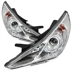 2PCS/PAIR For 2011-2014 Hyundai Sonata Limited Chrome Clear Projector Headlights New. Price: $105.99.