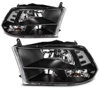 Fits Dodge Ram 1500 3.7L 4.7L 5.7L 2009-2010 Headlights Assembly Black Quad Pair New. Price: $85.99.