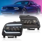 Vland Full Led Headlights W/ Animation 2005-2009 Ford Mustang Left+right New. Price: $359.99.