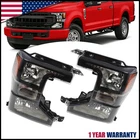 2020-2022 Ford F250 F350 F450 Halogen Black Headlights Left+right New. Price: $211.31.