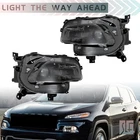 Fit For Jeep Cherokee 2014-2018 Hid/xenon Headlight Black Clear Right+left Side New. Price: $186.00.