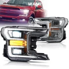 Chrome Vland Full Led Headlight 2018-2020 Ford F150 Projector Assembly New. Price: $694.99.