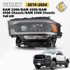 For 2019-2024 Ram 2500 3500 Led Headlight Halogen Signal Black Bezel Driver Left New. Price: $246.99.