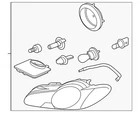 Genuine Jaguar Composite Assembly C2Z13838 New. Price: $2140.77.