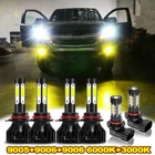 Combo 9005+9006+9006 Led Headlight And Fog Bulbs Kit High&low Beam White New. Price: $28.99.