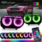 Vland Led Headlights For 2015-22 Dodge Challenger Se R/t Rgb Color Change Lamps New. Price: $414.99.