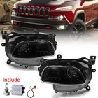 For Jeep Cherokee 2014-2018 Hid/xenon Projector Headlights W/ballast Full Bulbs New. Price: $239.99.