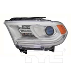 Chrome Halogen Headlight Front Lamp Left Driver For 16-20 Dodge Durango New. Price: $299.00.