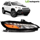 For Jeep Cherokee 2014-2018 Headlight Assembly Set Right Passenger Side Headlamp New. Price: $92.99.
