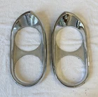 1961-62 Chrysler Yorker 300G Newport Pair Headlight Bezels 1962 Used. Price: $374.99.