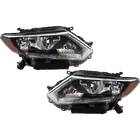 Driver And Passenger Side Headlight For Nissan Rogue 2014-2016 Capa New. Price: $283.84.