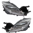 For Mazda 6 Headlight Assembly 2009 2010 Pair Passenger And Driver Side Halogen New. Price: $710.28.