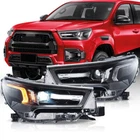 Pair For 2021-2024 Toyota Hilux Projector Headlights Fits Halogen &led Model New. Price: $399.99.