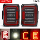 For Jeep Wrangler Jk 07-18 Led Tail Lights Assembly Running Reverse Brake Turn New. Price: $98.99.