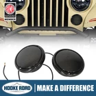Hooke Road Front Turn Signal Led Lights W/white Drl Fit Jeep CJ5 CJ7 CJ8 76-86 New. Price: $27.79.